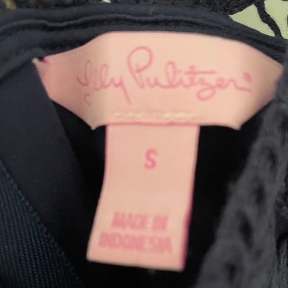 Lilly Pulitzer Jaime Shift in True Navy Knit - Picture 5 of 8